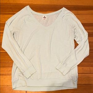 PINK Long Sleeve V-neck